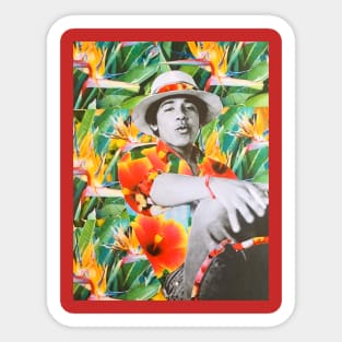 Too Tropical for America Sticker